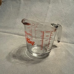 耐熱ガラス　メジャーカップの画像