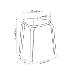 IKEA 椅子　2つセットの画像
