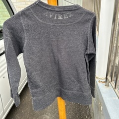AVIREX トレーナー 130 グレーの画像