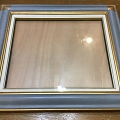 交渉中　　　洋画　額縁　　　F8号の画像