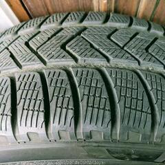 ■美品 ■WSP ITALY W567 19in 8.5j ET43/112-5穴 ハブ径66.6 ■PIRELLI SCORPION WINTER 255/40-19　■新品ハブリング付の画像