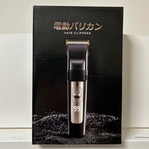 【新品未使用】電動バリカン メンズ キッズ 散髪用 ヘアカット 家庭用 3段階のスピード調整