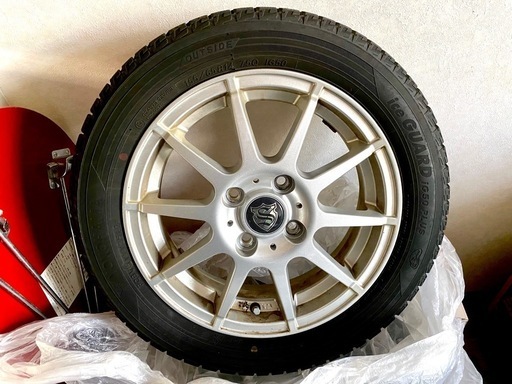14インチ　ヨコハマIG50プラス　155/65R14　アルミホイールセット