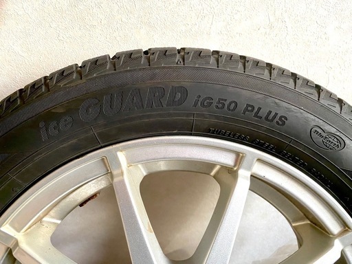 14インチ　ヨコハマIG50プラス　155/65R14　アルミホイールセット