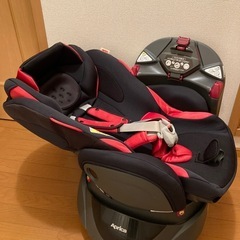 【良品】Aprica(アップリカ) チャイルドシート 新生児回転...
