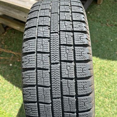 軽自動車スタッドレス　山5部　4本　アルミ付の画像