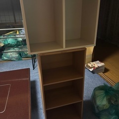決定。カラーボックス