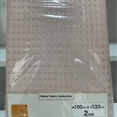未使用☆ピンクのカーテン