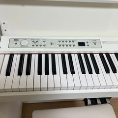 【値下げしました！】　KORG　電子ピアノ　LP-380白　2017年製　美品の画像