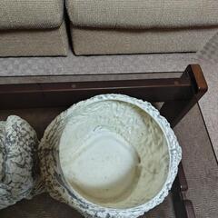 [縁起物]フクロウ植木鉢カバーの画像