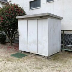 スチール製の物置撤去解体致します！！連絡は迅速対応！