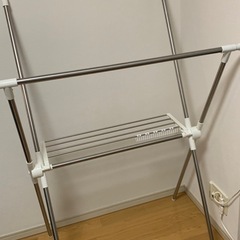 ニトリ(NITORI) ステンレスX型物干し