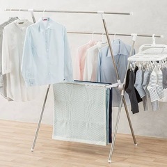 ニトリ(NITORI) ステンレスX型物干しの画像