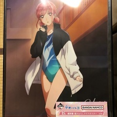 アオのハコ蝶野雛 描きおろしクリアポスター アオのハコ