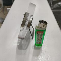 中古品　ミキモトのクリスタル置き時計　そこそこ高価なものの画像