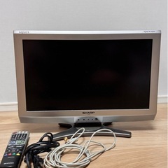 【AQUOS 無料！】テレビお譲りします