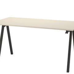 IKEA TROTTEN トロッテン ベージュ/チャコール 160x80cmの画像
