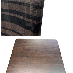 NO.2073 《お値下げ中!!》カリモク ダイニングテーブル DCライナス 椅子2脚 3点セット 家具 中古の画像