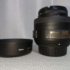 【値下げ、2月28日掲載終了】【中古美品】Nikon 単焦点レン...