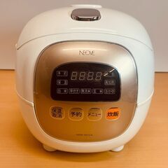 ネオーブ ３合炊き炊飯器 NRM-M35A（ホワイト）2016年製の画像