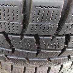 タイヤ代工賃全部込み!　185/60R15 ダンロップWM01 スダッレスタイヤ4本セット!の画像