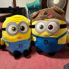 決まり。ミニオンぬいぐるみ2体