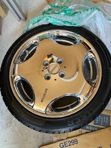 値下げしました入手困難美品16インチメッキホイール