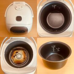 ネオーブ ３合炊き炊飯器 NRM-M35A（ホワイト）2016年製の画像