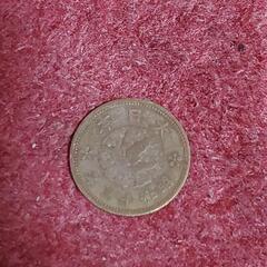 古銭　一銭硬貨　中古の画像