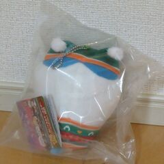 ②エニマイくじ『ちいかわ』 D賞ハチワレ ぬいぐるみキーホルダーの画像