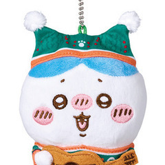 ②エニマイくじ『ちいかわ』 D賞ハチワレ ぬいぐるみキーホルダーの画像