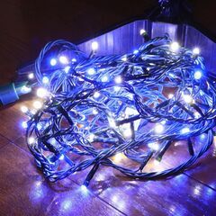 クリスマスツリーとLED照明