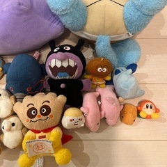 ポケモン　アンパンマン　バイキンマン　ぬいぐるみ　おもちゃの画像