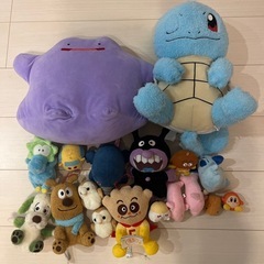 ポケモン　アンパンマン　バイキンマン　ぬいぐるみ　おもちゃ