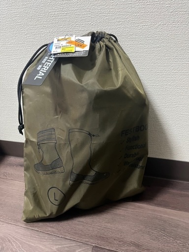 ワークマン フィールドコア 折り畳み長靴 FESTBOOTS