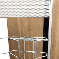 A4　パンフレットスタンド　カタログスタンド　３列８段　24P　H145㎝　W71㎝の画像