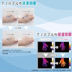 お風呂革命Newナノバブール プチ Petit シャワーヘッド用 ナノバブル発生器 ホワイトの画像