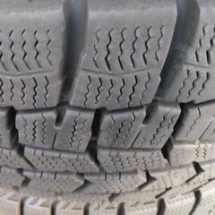 タイヤ代工賃全部込み!　165/65R15 ダンロップWM02　スダッレスタイヤ4本セット!の画像