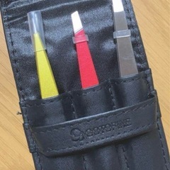 Gotofine 毛抜き 人気のピンセット ケース付き ツイーザ...