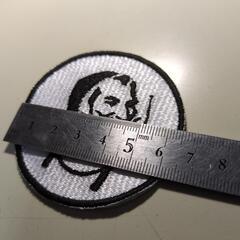 ZIGZAGワッペン(BLACK)　6.5cm zigzagmanの画像