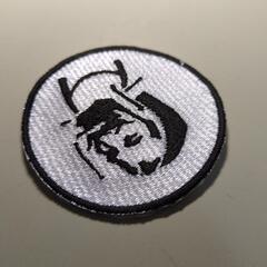 ZIGZAGワッペン(BLACK)　6.5cm zigzagmanの画像