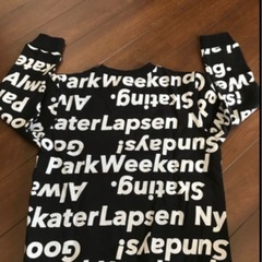 新品LAPSEN の裏起毛のトレーナー150cmの画像