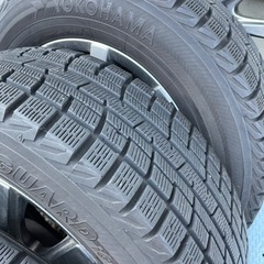 195/65R/15スタッドレスタイヤ　ホイールセットの画像