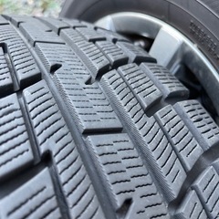 195/65R/15スタッドレスタイヤ　ホイールセットの画像