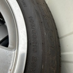 ホイール付き16インチ夏タイヤの画像