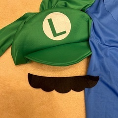 ハロウィン　
ルイージのコスプレの画像