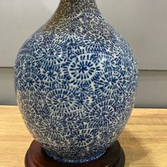 古伊万里 唐草文様 唐草模様 テーブルランプ テーブルライト フロアスタンド スタンドライト卓上ランプ 卓上ライト 卓上照明 ナイトライト デスクライト 間接照明 ランプ 照明の画像