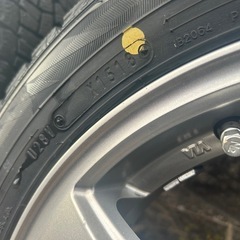 お取引中　バリ山 軽自動車用スタッドレス155/65R14＋アル...