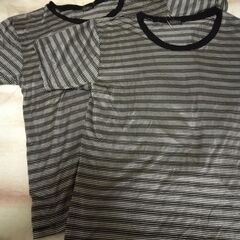 大きいサイズ☆薄手Tシャツ２枚組☆４L☆男性用