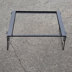 キャンピングムーン(CAMPING MOON) キャンプ IGT テーブル ブリッジテーブル 用 ブリッジフレーム ブラックの画像